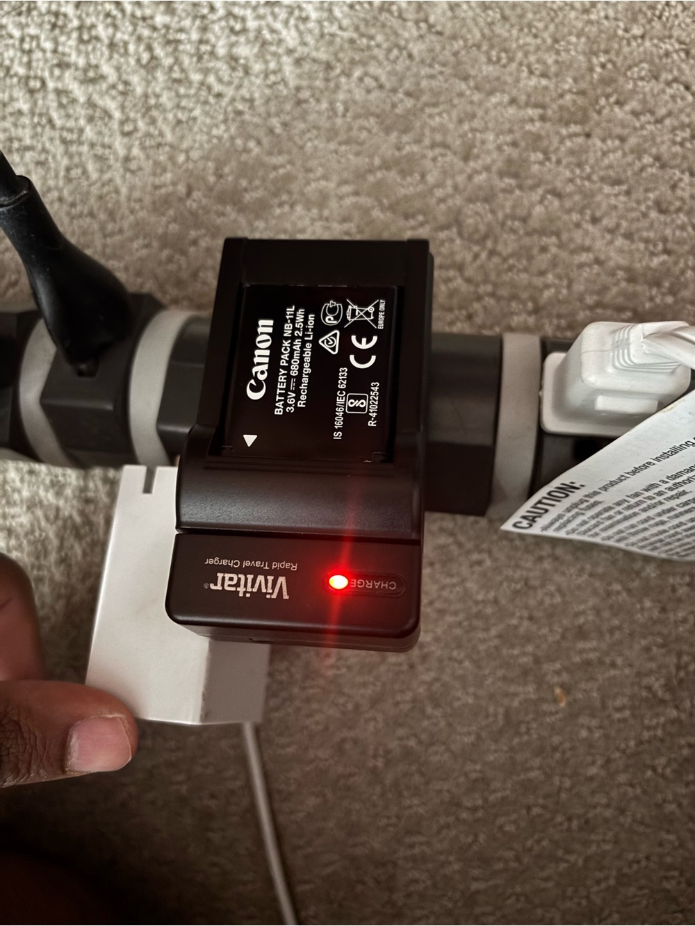 Vivitar Camera Rapid Travel Battery Charger